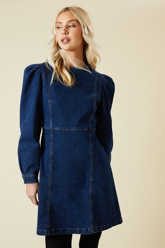 Seam Front Mini Dress