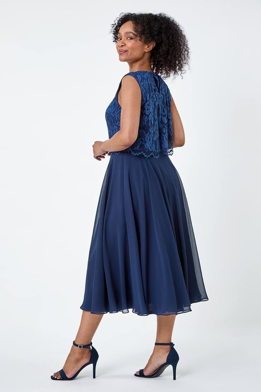 chinese dress ladies GLS by Gloria GL3434 Prom Dress - Navy main image 1