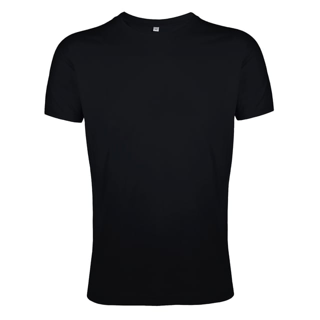 Fitted cut. Taped back neck. Rib neckline. Twin needle stitching. Fabric weight: 150 gsm. Material: 100% Ringspun Semi-Combed Cotton. Chest (to fit inches): XS (35/36), S(36/38), M(38/40), L(41/42), XL(43/44), XXL(45/47). Note: not all t-shirts are 100% cotton. Grey marl: 85% cotton/15% viscose. Charcoal marl, heather oxblood, heather denim and heather khaki: 60% cotton/40% polyester.