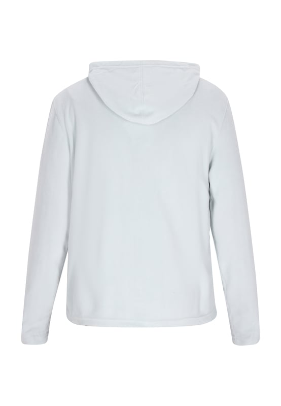 Hier ist ein vielseitiger Kapuzenpullover, allgemein bekannt als Hoodie. Mit einem praktischen durchgehenden Reißverschluss zum einfachen An- und Ausziehen, verfügt dieses legere Stück über lange Ärmel und eine verstellbare Kapuze mit Kordelzug. Der weiche, flexible Stoff bietet Wärme und Komfort, während gerippte Bündchen und Saum eine bequeme Passform gewährleisten. Mit einem schlichten Design ohne Muster oder Verzierungen ist dieser Hoodie perfekt für den täglichen Gebrauch.  Fleecejacke