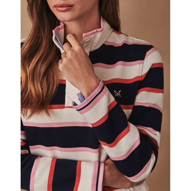 Button shop sweatshirt womens
