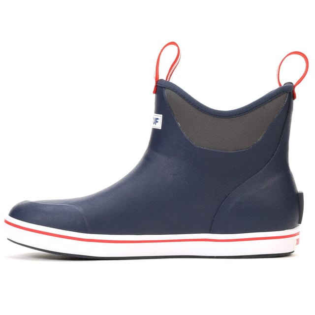 We've created a lightweight design with the same slip-resistant Chevron outsole found in our Legacy boots. The performance ankle deck boot is the perfect boot for any on the water athlete looking for protection with slip-on-and-go styling.