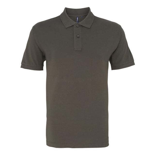Material: 100% organic cotton. Classic fit polo. 2-button placket. Short sleeves. Side vents. Knitted collar and cuffs. Size guide: S - 37in, M - 40in, L - 42in, XL - 44in, 2XL - 47in, 3XL - 50in.