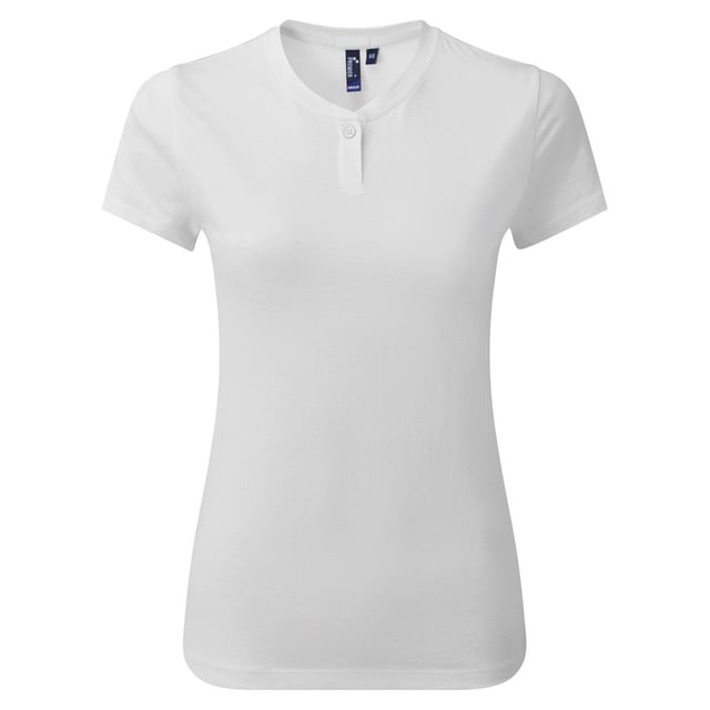 60% Cotton, 40% Recycled Polyester. Fabric: Soft Touch. Design: Plain. Neckline: Buttoned. Fit: Modern. Sleeve-Type: Short-Sleeved. 1 Button Placket, Branded Collar, Easy-Care, Twin Needle Stitching. 160gsm. Sustainability: Sustainable Materials.