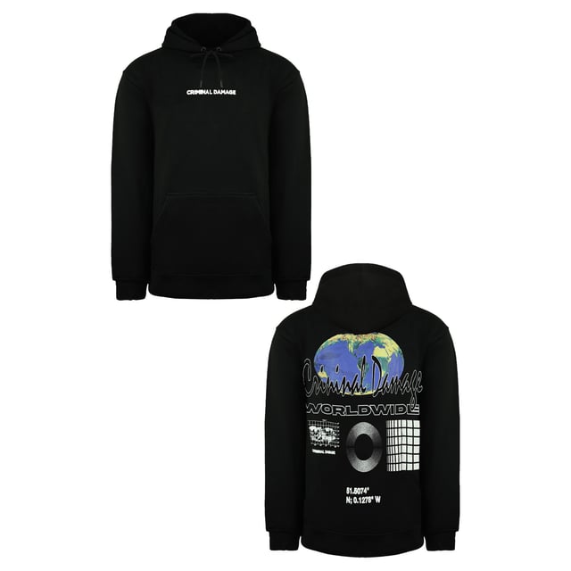 Criminal damage hoodie mens outlet