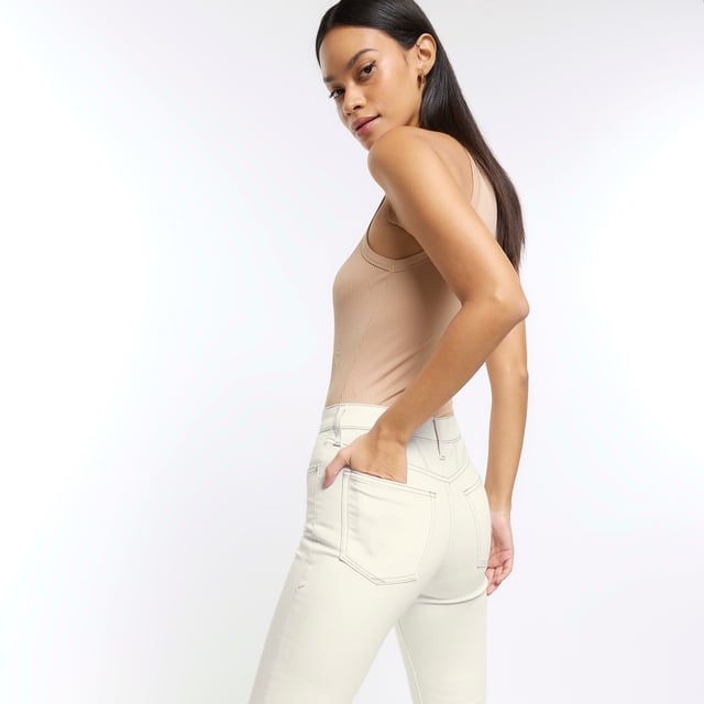 Cream jeans 2025 river island