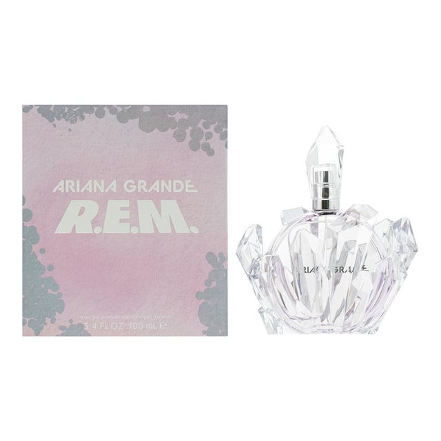 Launched in 2020 R.E.M is a sweet Amber Vanilla fragrance for women from Ariana Grande. The fragrance opens with notes of Zefir, Caramel, Salt, Fig and Quince, giving it a sweet and fruity opening. The heart of the fragrance contains notes of Lavender and Pear Blossom, giving it a floral heart before reaching the base notes of Musk, Sandalwood and Tonka Bean. The fragrance is soft, sweet, smooth, creamy and really well balanced, with the tarty fruit notes balancing out the sweet and the Lavender getting a chance to shine. It's truly inoffensive, cosy and brilliant in the colder weather, where it's charm comes across as being warming.