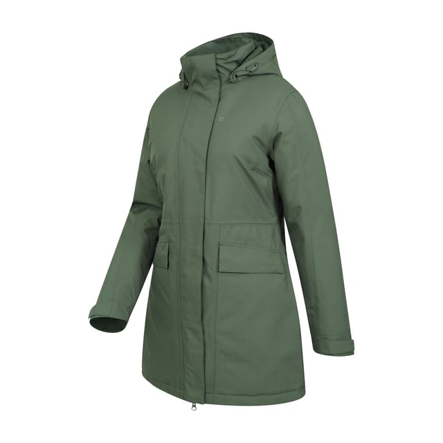 Green Waterproof Padded Coat Womens Lighthouse Womens 'Iona Long