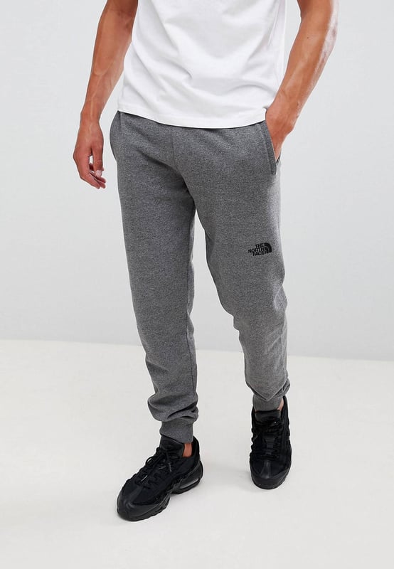 Dark grey north face joggers hot sale
