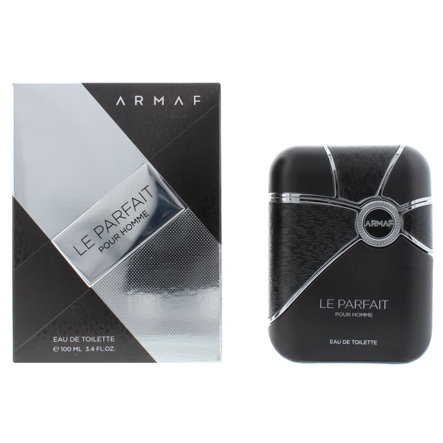 Le Parfait Pour Homme by Armaf is an oriental fragrance for men.  Top notes bergamot black currant pineapple lemon.  Middle notes rose spicy notes jasmine.  Base notes ambergris musk vanilla patchouli.