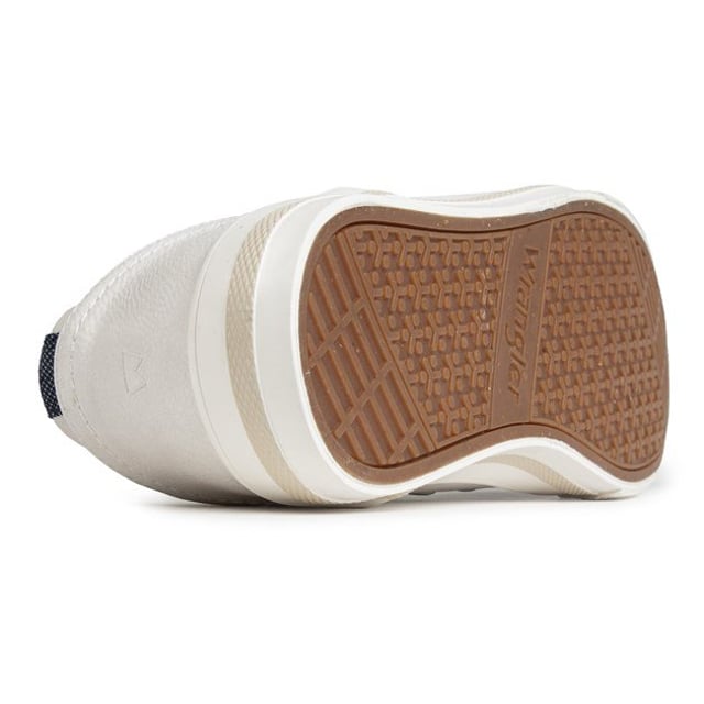 Step Up A Notch In The Men's Blue Wrangler Valley City Trainers With A Fresh Denim Look Canvas Upper, Metal Eyelets And Fine Detailing. These Sneakers Have A Brown Wrangler Panel On The Tongue And Heel, Cushioned Ankle Cuff And A Contemporary White Rubber Outsole With Branding.