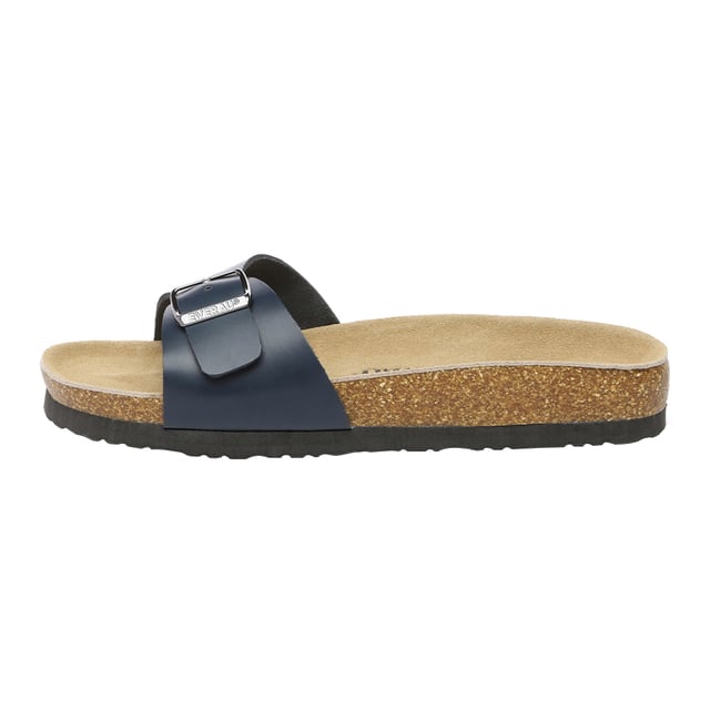 EVER AU Women Swan Leather Easy Slip-On Sandals - Navy Leather Introducing the Swan Slides: designed for top-tier comfort and style. Constructed with premium cow suede and equipped with adjustable buckled straps to accommodate various foot shapes. Offered in white and dark brown, these adaptable sandals are ideal for vacations, beach trips, or daily use.
Product No. EAU5005
Description: - Leather Upper - Cowhide Midsole - EVA Sole