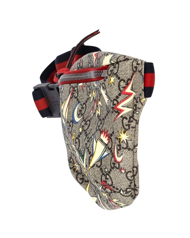 Children's gg space print belt bag deals