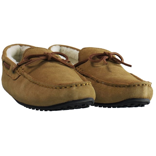 Hackett Wentworth Heren Bruine Slippers Hackett Wentworth Slip-On Bruin Glad Leer Heren Slippers HMS20578 869
