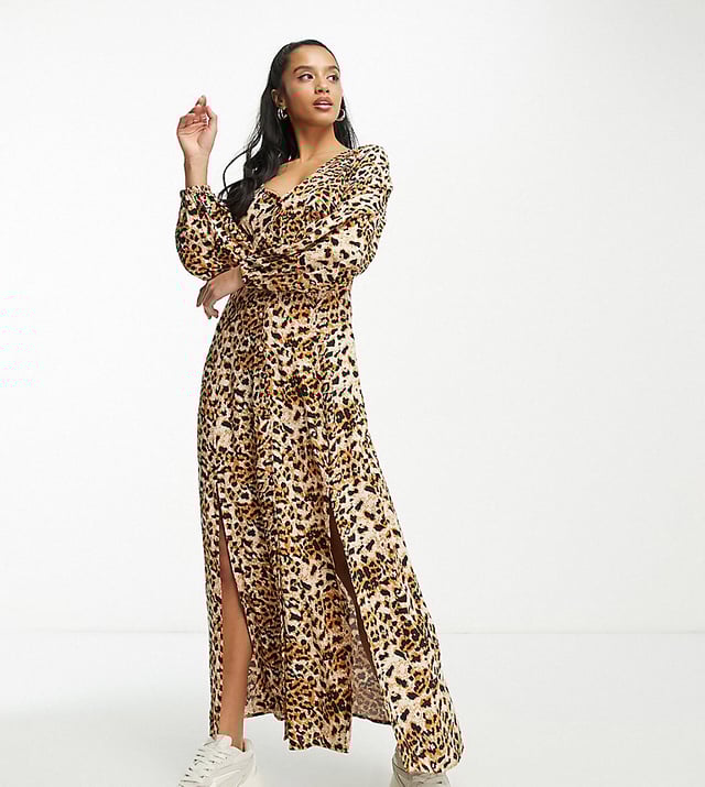 Miss selfridge shop leopard print jumpsuit