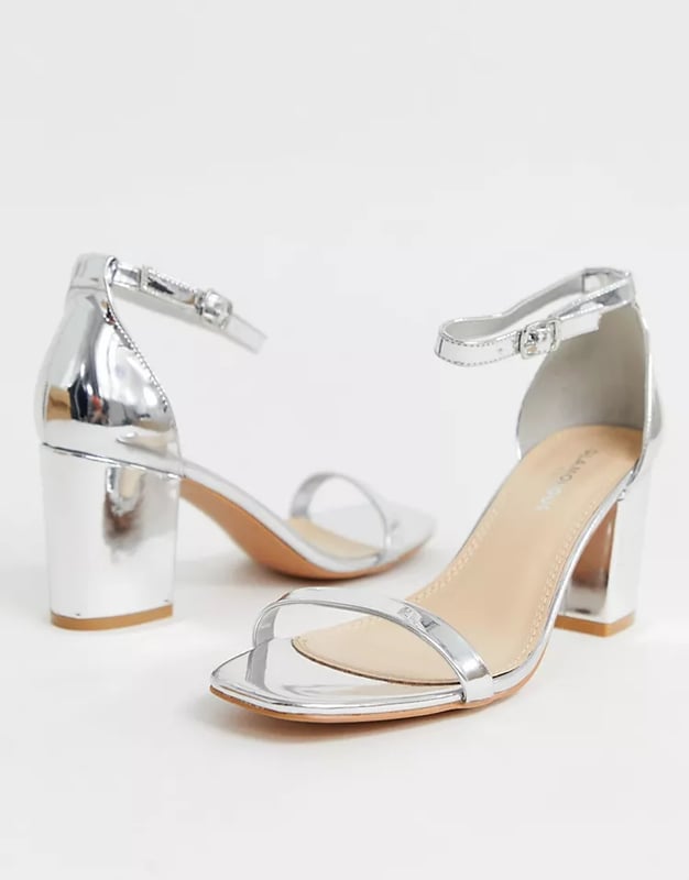 Womens Glamorous Sandals in Silver