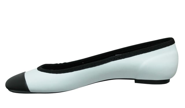Hunter Original Ballet Pumps Flat Slip On Womens Shoes White YFF1000RMF