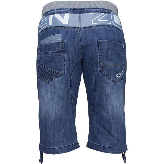 Mens Elasticated Denim Shorts Enzo Designer Menswear