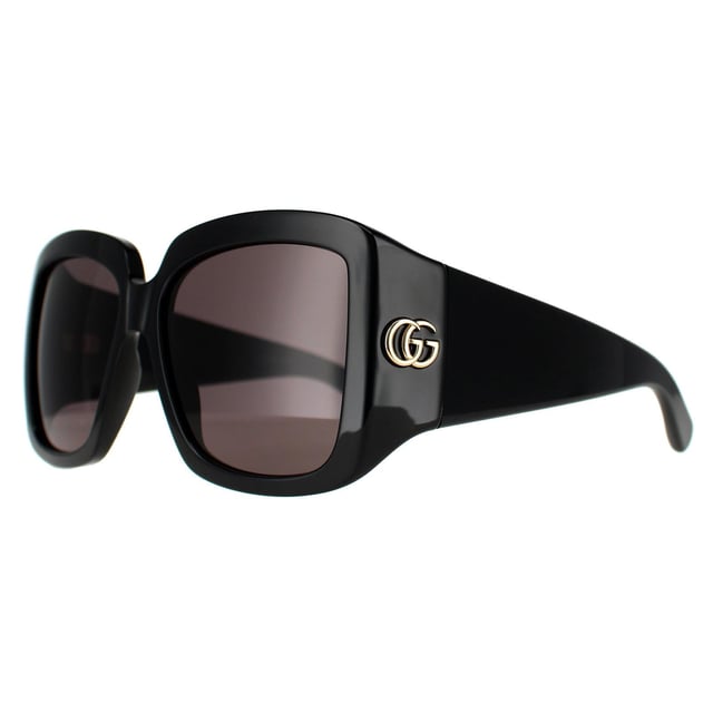 Gucci Square Womens Black Grey GG1402S  Sunglasses are a perfect fusion of modern elegance and cutting-edge sun protection. Crafted with precision, the lightweight yet durable frame ensures long-lasting comfort, making these square sunglasses a versatile accessory for any occasion. Offering exceptional UV protection, the GG1402S shields your eyes from harmful rays while providing a range of lens options to suit your personal style. With a snug fit designed for all-day wear and a travel-friendly, compact design, these sunglasses effortlessly combine fashion and function.