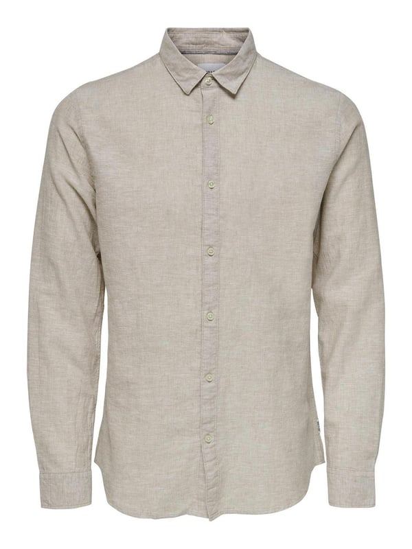 Caiden Langarmhemd
Hier ist ein schönes Hemd von Only & Sons. Es ist aus schönem Material gefertigt und hat ein tolles Design, das es für das ganze Jahr und für verschiedene Anlässe geeignet macht.
Sie sehen das Caiden Long Sleeve Shirt in Grau, einer neutralen Farbe, die perfekt für den Alltag ist.

 Welche Größen sind für das Caiden Long Sleeve Shirt erhältlich?
Das Caiden Long Sleeve Shirt ist in den Größen S, M, L, XL und 2XL erhältlich, die für Männer geeignet sind.

 Über Only & Sons
TeeShoppen bietet eine große Auswahl an Kleidung von Only & Sons. Only & Sons bietet hochwertige Produkte aus bequemen Materialien, die den ganzen Tag getragen werden können.