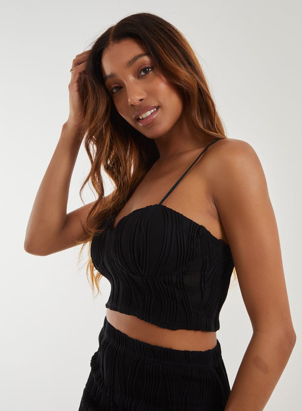 Lace cupped bralette hot sale
