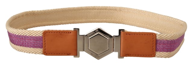 Brand new with tags
  Made from 100% authentic leather
  Stylish multicolor design
  Hexagon logo buckle fastening
  Fashion Belt collection
  Solid pattern
  Made in Italy
  Logo details
Material: Leather