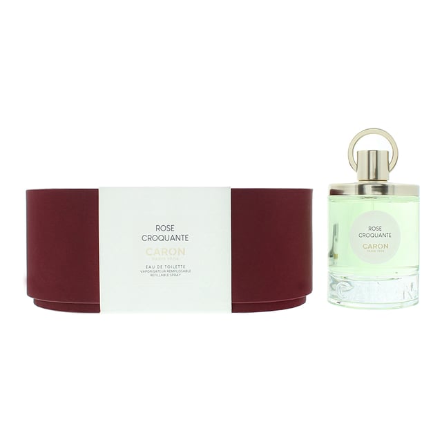 Caron Rose Croquante Eau De Toilette was launched in 2022 as a Floral fragrance for women. The main notes of this fragrance are Cucumber, Turkish Rose, Rose Oil, Bergamot, Jasmine Sumbac, Mandarin Orange, Musk and Peach.