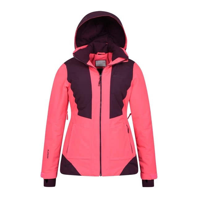 Mountain Warehouse Womens/Ladies Slalom Extreme Waterproof Ski Jacket (Coral)