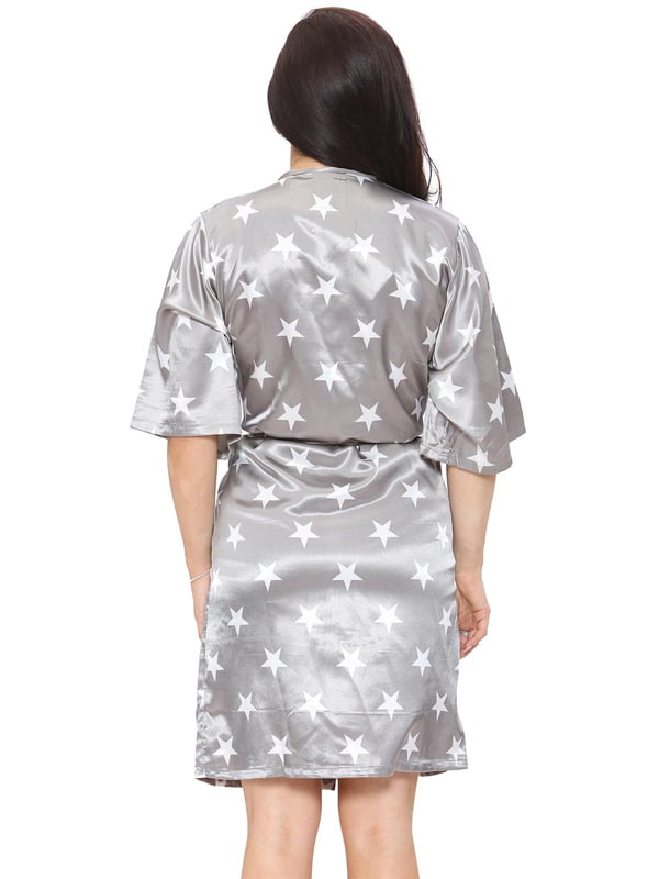 F F Womens Kimono Dressing Gown