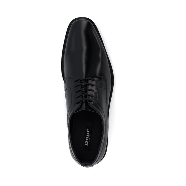 Dune Mens Shilon - Smart Oxford Shoes With a stitched toe cap and five-eyelet lacing, Shilon is a quintessential Oxford lace-up. Available in various materials and subtle finishes, the addition of a contrast welt and blake-stitched leather sole ensures they'll be the ideal bridge to all smart-casual looks.