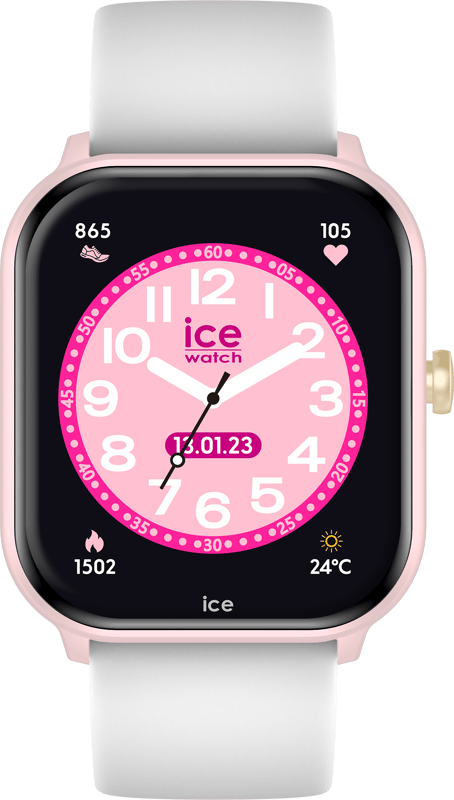 Ice watch white pink deals