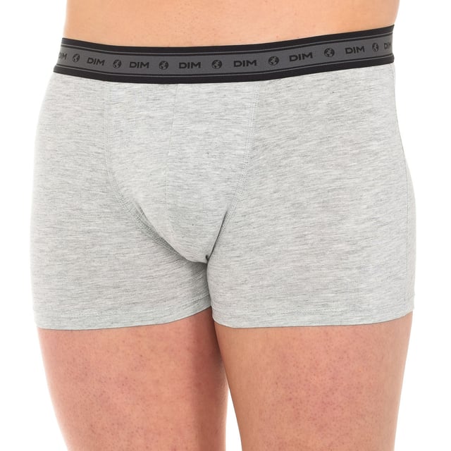 Pack-2 Boxer Green Bio Dim.
 Color Gray-black
 Wide rubber waistband with the brand's name consecutively embroidered along the entire waistband.
 Breathable fabric.
 Anatomical front with the ability to hold without tightening.
 Breathable fabric.
 Matching visible seams.

 Composition:
 95% Cotton. - 5% Elastane

 Care:
 - Wash at max. 30º.
 - Do not use bleach.
 - Do not use dryer.
 - Do not iron.
 - Do not dry clean.
 Composition: 95% Cotton, 5% Elastane
 Care:
- Wash at max temperature. 30º.
 - Do not use bleach.
 - Do not use dryer.
 - Do not iron.
 - Do not dry clean.