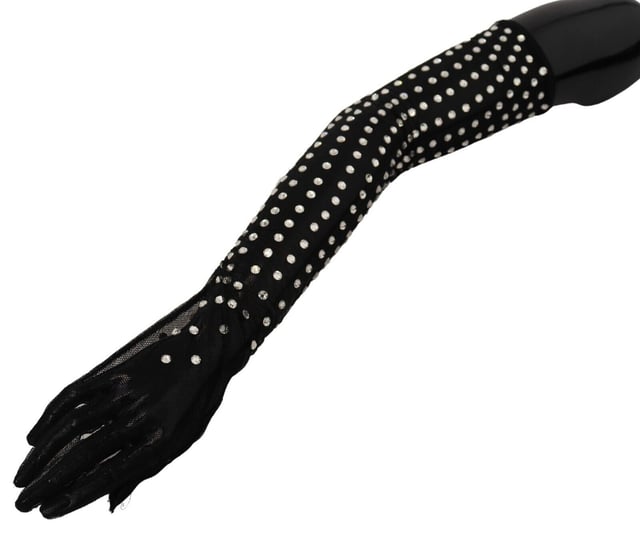 <ul>
  <li>A estrenar con etiquetas</li>
  <li>Guantes hasta el codo</li>
  <li>Fabricado en Italia</li>
  <li>Color negro con detalles del logotipo</li>
  <li>Confeccionado en algodon 100 %</li>
  <li>Artesania rara y alta</li>
</ul>