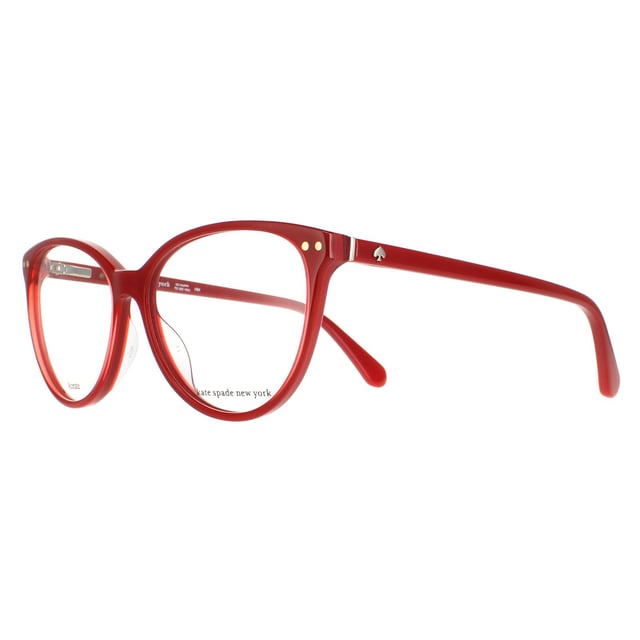 Kate Spade Cat Eye Womens Black Thea  Glasses are a bold cat eye style crafted from lightweight acetate. Kate Spade's emblem features on the slender temples for brand authenticity.
