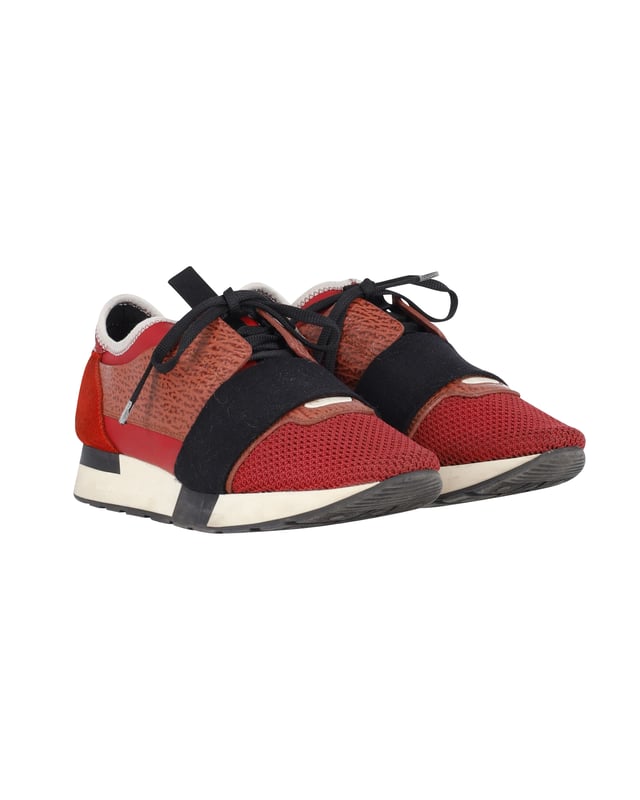 Balenciaga race new arrivals runner red