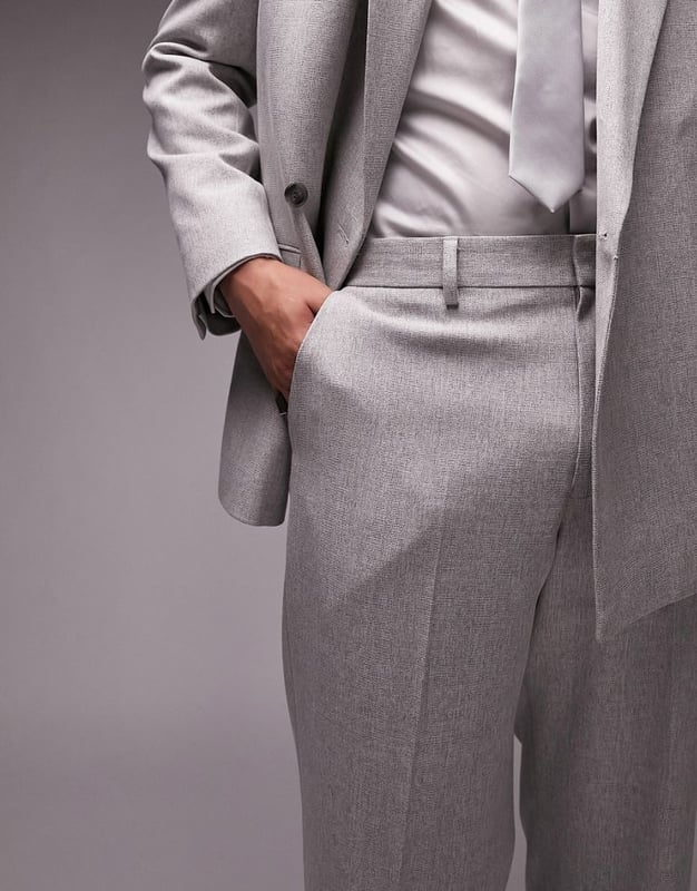 Topman grey trousers sales
