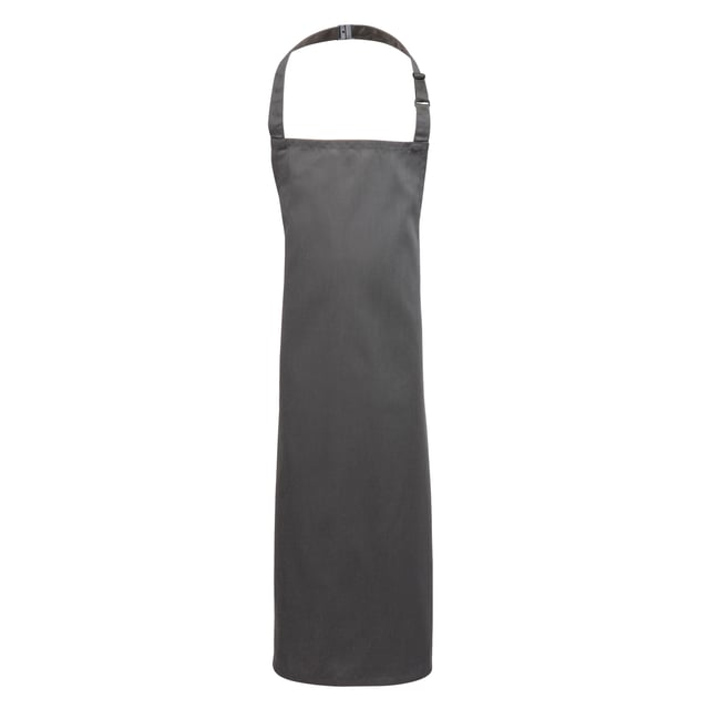 Classic Premier childrens bib apron available in 12 colours. Self fabric neckband. Self fabric ties 50cm long. Width: Infant 43cm, Junior 48cm. Length: Infant 53cm, Junior 63cm. Made from Oeko-Tex® Standard 100 fabric. These aprons have an adjustable nec. Fabric:65% Polyester, 35% Cotton twill Weight: 195gsm. Size - Infants (3-6 years), Junior (7-10 years).