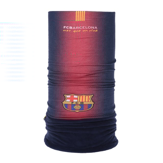 Multifunctional BUFF polar tubular for boys and girls, versatile and adaptable.
 Polar neck gaiter in elastic microfiber and fleece lining. Protects from the cold thanks to its polar bottom and comfortable recycled microfiber top.
 Ideal for the cold, the children's tubular is ideal for winter sports, trips to cold places or for everyday life in winter.
 Design: Printed with your favorite team.
 Polartec.
 Measures: 22x70cm
 Composition: 100% polyester
 Care:
Machine wash max 30º
 -Do not iron
 -Do not use bleach
 -Do not dry clean