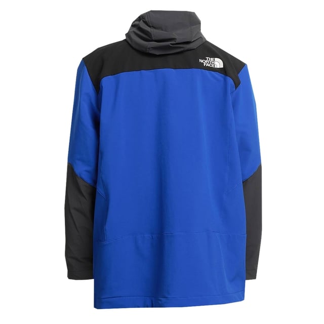 North Face Blue Coat, Zip Closure, Logo On Chest, Matieral : 91% Polyester, 9% Elastane, Zip Closure Pocket On Chest, Elasticated Sleeve Endings And Waist, Lightweight Jacket