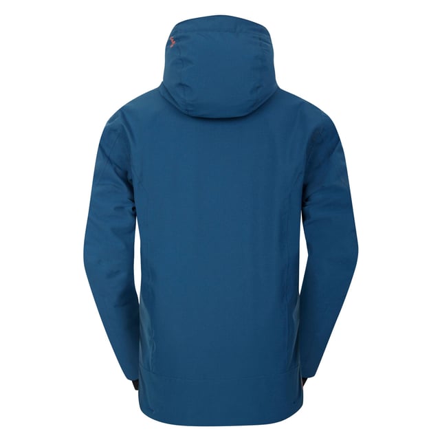Lining: Recycled Polyester. Fabric: Stretch. Design: Contrast, Logo. Fabric Technology: ARED 30/30, Breathable, Durable, PFC Free, PFOA Free, PFOS Free, Showerproof, Water Repellent, Waterproof. Cuff: Adjustable, Touch Fastening Tab. High Warmth, Padded, Scrim Back Panel, Taped Seams. Neckline: Hooded. Sleeve-Type: Long-Sleeved. Hood Features: Concealed Toggle Adjuster, Grown On Hood, Technical. Pockets: 1 Chest Pocket, 2 Lower Pockets, Ski Pass Pocket, Zip. Fastening: Full Zip. 30000g/m²/24hrs. Waterproof Rating: 30000mm. Hem: Adjustable. Sustainability: Made from Recycled Materials. L: 42 in. 5XL: 57 in.