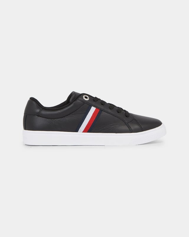 Tommy Hilfiger Essential Stripes Womens Court Sneakers