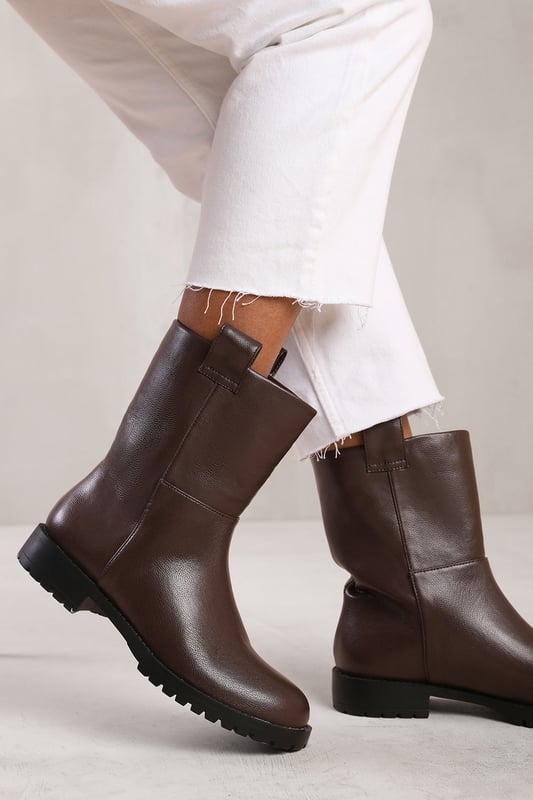 Wheres That From Womens 'Winter' Wide Fit Mid Calf Boot With
