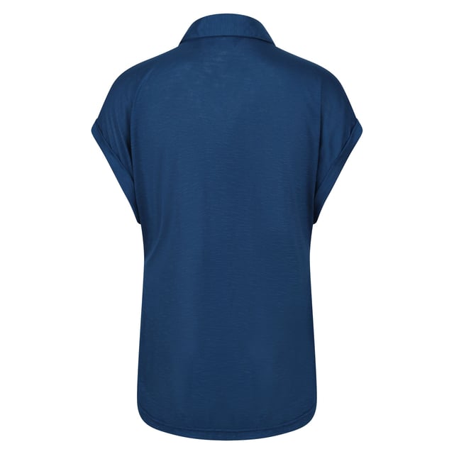 100% Viscose. Fabric: Jersey, Slub, Soft Touch. Design: Textured. Neckline: Collared. Hem: Shaped. Sleeve-Type: Short-Sleeved. Fabric Technology: Breathable, Durable, Lightweight, Moisture Wicking. Drop Shoulder. 130gsm. Sustainability: Made from Recycled Materials.