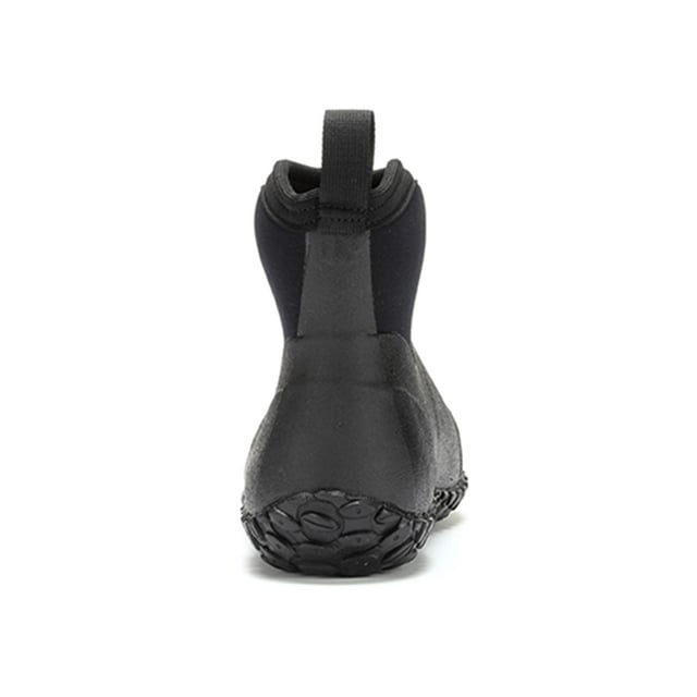 Muck Boots Muckster II Ankle Rubber Black Wellington Boots A new sole and an improved last give this popular, updated Muck shoe more stability on wet surfaces along with an even greater level of comfort and fit. The Muckster II Low is the perfect shoe when its wet and muddy.