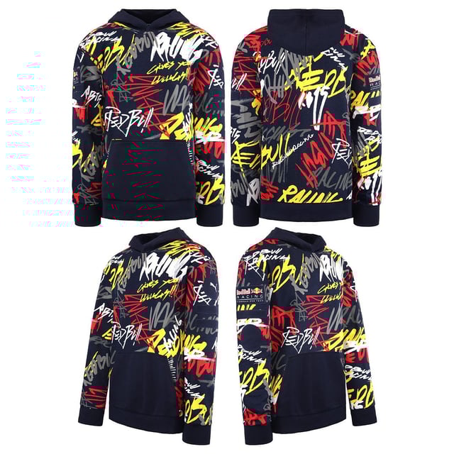 Puma Red Bull Racing Street Midlayer Hoody Navy Mens Pullover Jumper 595145  01