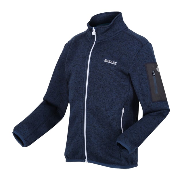 Materiaal: 100% polyester. Stof: Fleece, Brei-effect, Marl, Stretch. Ontwerp: Contrasterende details, Logo. 250gsm. Mouwtype: Met lange mouwen. Reflecterende bekleding. Halslijn: Staande Kraag. Manchet: Stretch Binding. Geschikt voor: Comfort. Zakken: 2 Zijzakken, 1 Mouwzak, Rits. Bevestiging: Volledige ritssluiting. Hem: Stretch Binding. Duurzaamheid: Eco Vriendschappelijk, Gemaakt van Gerecycleerde Materialen, Duurzame Materialen.