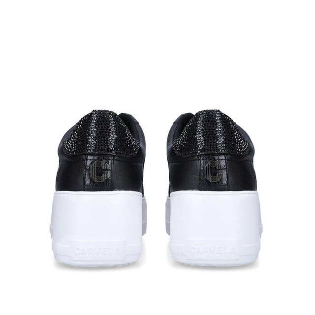 Carvela lace cheap up trainers