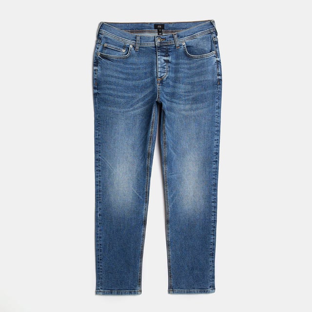 River Island Mens Jeans Blue Slim Fit Viper Pants