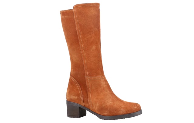 Embrace timeless style with the Riva Lucy knee high boots, crafted with a luxurious suede leather upper for a soft, premium look. These boots feature a comfortable block heel, a secure zip closure, and intricate stitch detailing that adds an elegant touch. 
 Make a description , meta description and h2 tag for these Riva Lucy Knee High boots
 - Suede leather upper 
 - Block heel 
 - Zip Closure 
 - Intricate stitch detailing 
 - Enhanced traction outsole