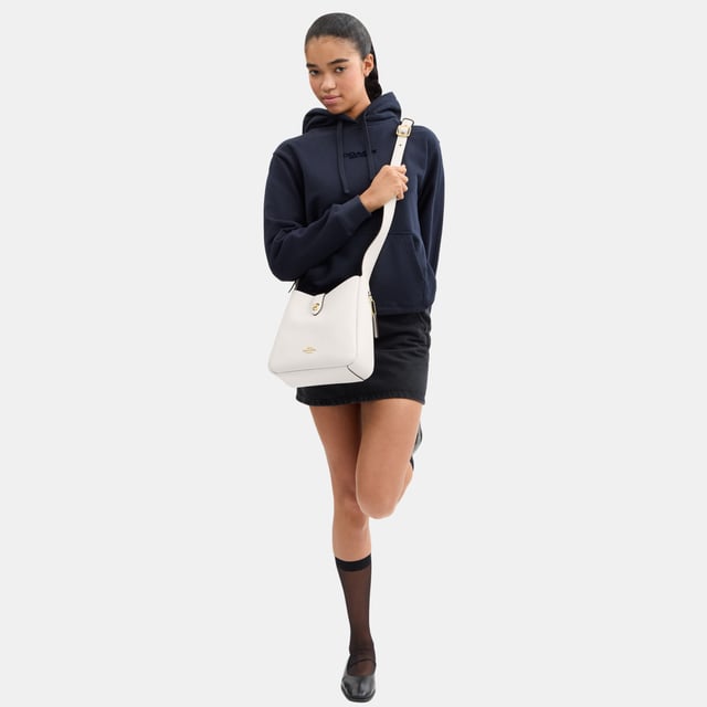 Hadley Convertible Crossbody in Double Face Leather, Inside zip pocket,  Length: 25.00 cm,  Width: 8.50 cm,  Height: 24.00 cm